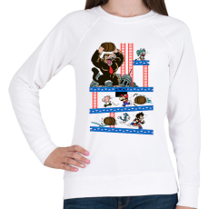 PRINTFASHION Dragon Ball - Full color - Női pulóver - Fehér