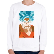 PRINTFASHION Dragon Ball - Gyerek pulóver - Fehér gyerek pulóver, kardigán