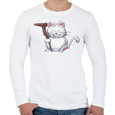 PRINTFASHION Dragon Ball karakter - Férfi hosszú ujjú póló - Fehér