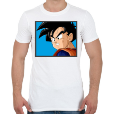 PRINTFASHION Dragon ball karakterek10 - Férfi póló - Fehér