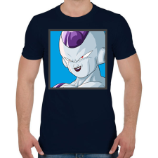 PRINTFASHION Dragon ball karakterek11 - Férfi póló - Sötétkék férfi póló
