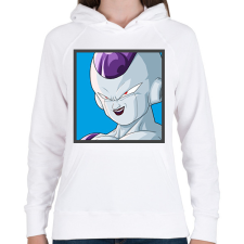 PRINTFASHION Dragon ball karakterek11 - Női kapucnis pulóver - Fehér női pulóver, kardigán