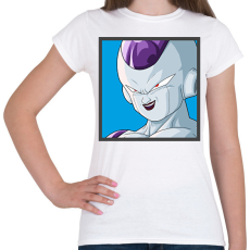 PRINTFASHION Dragon ball karakterek11 - Női póló - Fehér