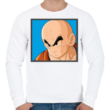PRINTFASHION Dragon ball karakterek14 - Férfi pulóver - Fehér férfi pulóver, kardigán