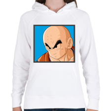 PRINTFASHION Dragon ball karakterek14 - Női kapucnis pulóver - Fehér női pulóver, kardigán