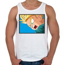 PRINTFASHION Dragon ball karakterek4 - Férfi atléta - Fehér