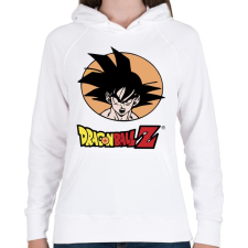 PRINTFASHION dragon ball - Női kapucnis pulóver - Fehér női pulóver, kardigán