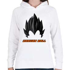 PRINTFASHION Dragon Ball - Női kapucnis pulóver - Fehér