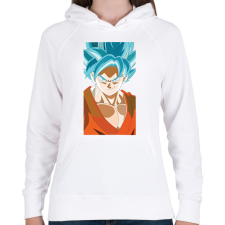 PRINTFASHION Dragon Ball - Női kapucnis pulóver - Fehér női pulóver, kardigán
