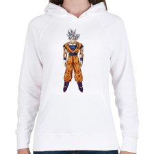 PRINTFASHION Dragon Ball - Női kapucnis pulóver - Fehér női pulóver, kardigán