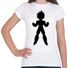 PRINTFASHION Dragon Ball - Női póló - Fehér