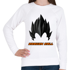 PRINTFASHION Dragon Ball - Női pulóver - Fehér női pulóver, kardigán