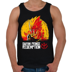 PRINTFASHION Dragon Ball Redemption - Férfi atléta - Fekete