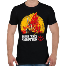 PRINTFASHION Dragon Ball Redemption - Férfi póló - Fekete férfi póló