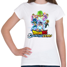 PRINTFASHION Dragon Ball Sparking Zero - Női póló - Fehér női póló