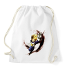 PRINTFASHION dragon ball super-saiyan-blue-goku - Sportzsák, Tornazsák - Fehér