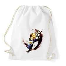 PRINTFASHION dragon ball super-saiyan-blue-goku - Sportzsák, Tornazsák - Fehér tornazsák