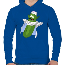 PRINTFASHION Dragon Ball Z Piccolo Pickle - Férfi kapucnis pulóver - Királykék
