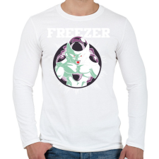 PRINTFASHION Dragonball - Dermesztő - Férfi hosszú ujjú póló - Fehér férfi póló