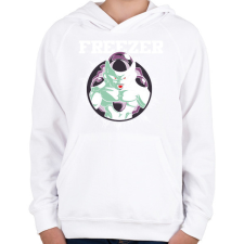 PRINTFASHION Dragonball - Dermesztő - Gyerek kapucnis pulóver - Fehér gyerek pulóver, kardigán