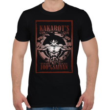 PRINTFASHION Dragonball - Férfi póló - Fekete férfi póló