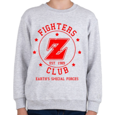 PRINTFASHION Dragonball Fighters Z Club - Gyerek pulóver - Sport szürke gyerek pulóver, kardigán