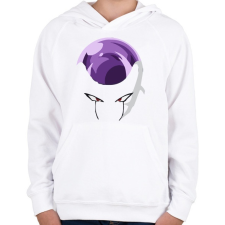 PRINTFASHION Dragonball - Gyerek kapucnis pulóver - Fehér gyerek pulóver, kardigán