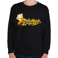 PRINTFASHION DragonBall: Legends - Gyerek pulóver - Fekete