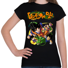 PRINTFASHION Dragonball - Női póló - Fekete