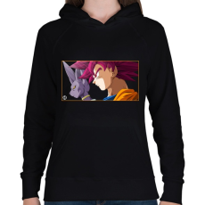 PRINTFASHION DragonBall Z - Női kapucnis pulóver - Fekete