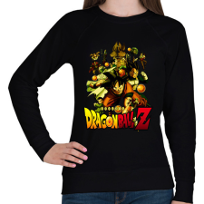 PRINTFASHION dragonball Z - Női pulóver - Fekete női pulóver, kardigán