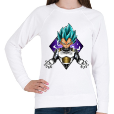 PRINTFASHION Dragonballz - Női pulóver - Fehér