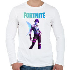 PRINTFASHION Dream Fortnite - Férfi hosszú ujjú póló - Fehér férfi póló