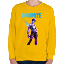 PRINTFASHION Dream Fortnite - Gyerek pulóver - Sárga gyerek pulóver, kardigán