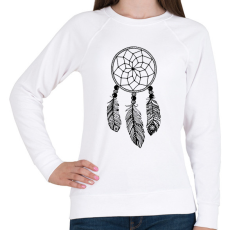 PRINTFASHION Dreamcatcher - Női pulóver - Fehér
