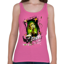 PRINTFASHION DREAMS - Női atléta - Rózsaszín női trikó