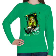 PRINTFASHION DREAMS - Női pulóver - Zöld