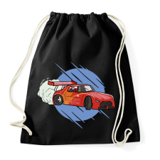 PRINTFASHION Drift autó - Sportzsák, Tornazsák - Fekete tornazsák