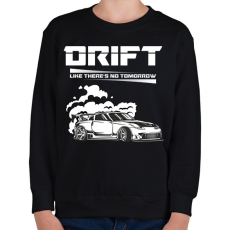 PRINTFASHION Drift - Gyerek pulóver - Fekete