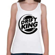 PRINTFASHION Drift King - Női atléta - Fehér