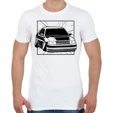 PRINTFASHION Drift kocsi - Férfi póló - Fehér férfi póló