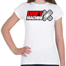 PRINTFASHION Drift Machine - Női póló - Fehér