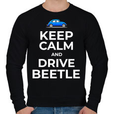 PRINTFASHION DRIVE BEETLE - Férfi pulóver - Fekete