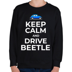 PRINTFASHION DRIVE BEETLE - Gyerek pulóver - Fekete