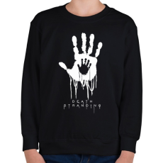 PRINTFASHION DS Hand - Gyerek pulóver - Fekete