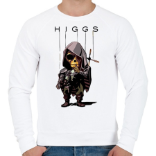 PRINTFASHION DS Higgs - Férfi pulóver - Fehér férfi pulóver, kardigán