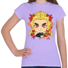 PRINTFASHION DS Kyojuro - Női póló - Viola