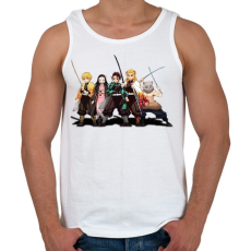 PRINTFASHION DS TEAM - Férfi atléta - Fehér