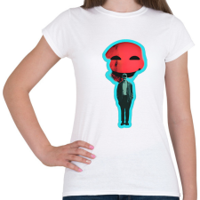 PRINTFASHION DSL Cloud Smiley #5 - Női póló - Fehér női póló