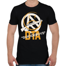PRINTFASHION DTA SuicideboyS - Férfi póló - Fekete